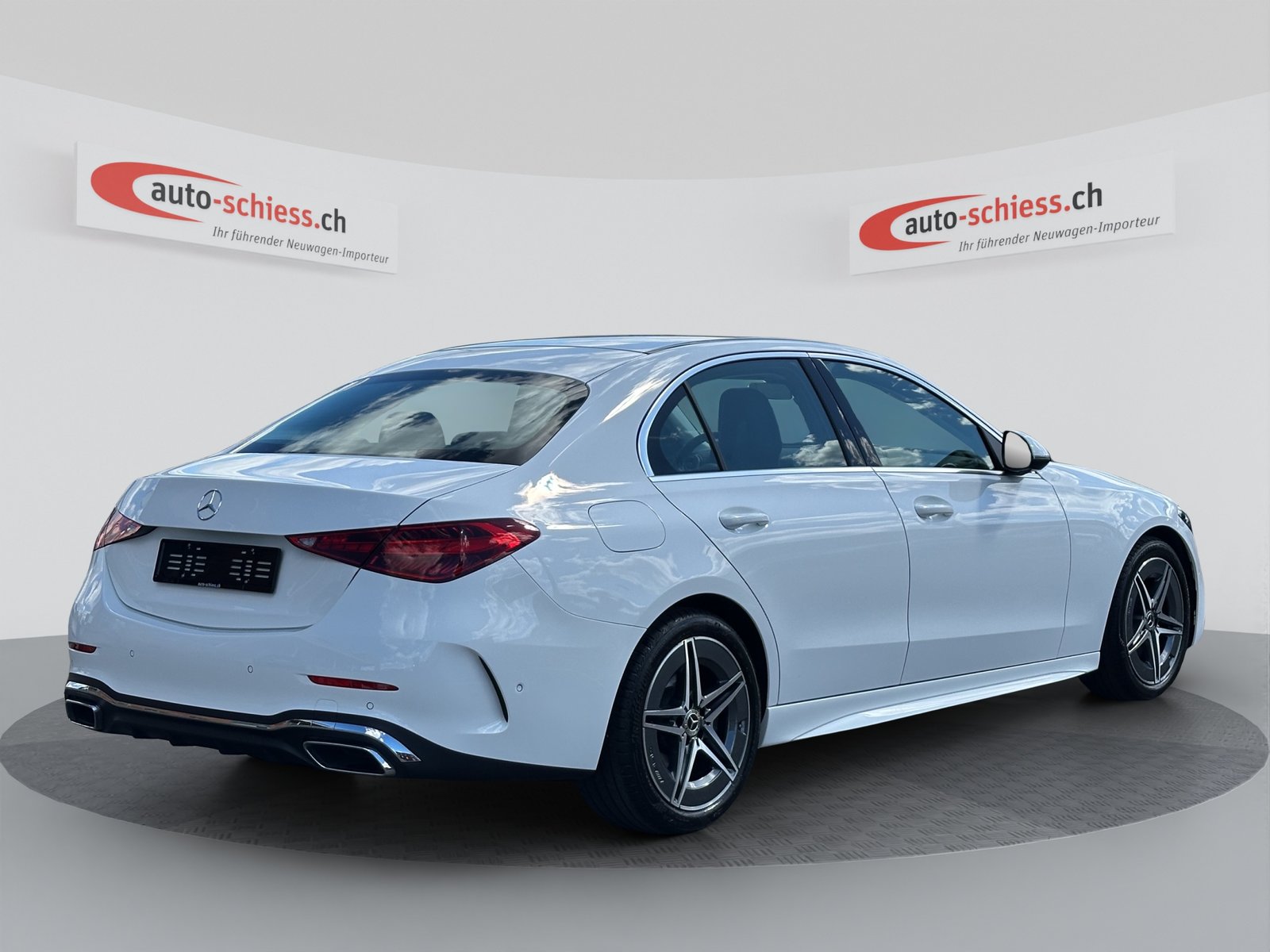 MERCEDES-BENZ C 180 AMG Night 9G-Tronic, Hybride Leggero Benzina/Elettrica, Occasioni / Usate, Automatico - 5