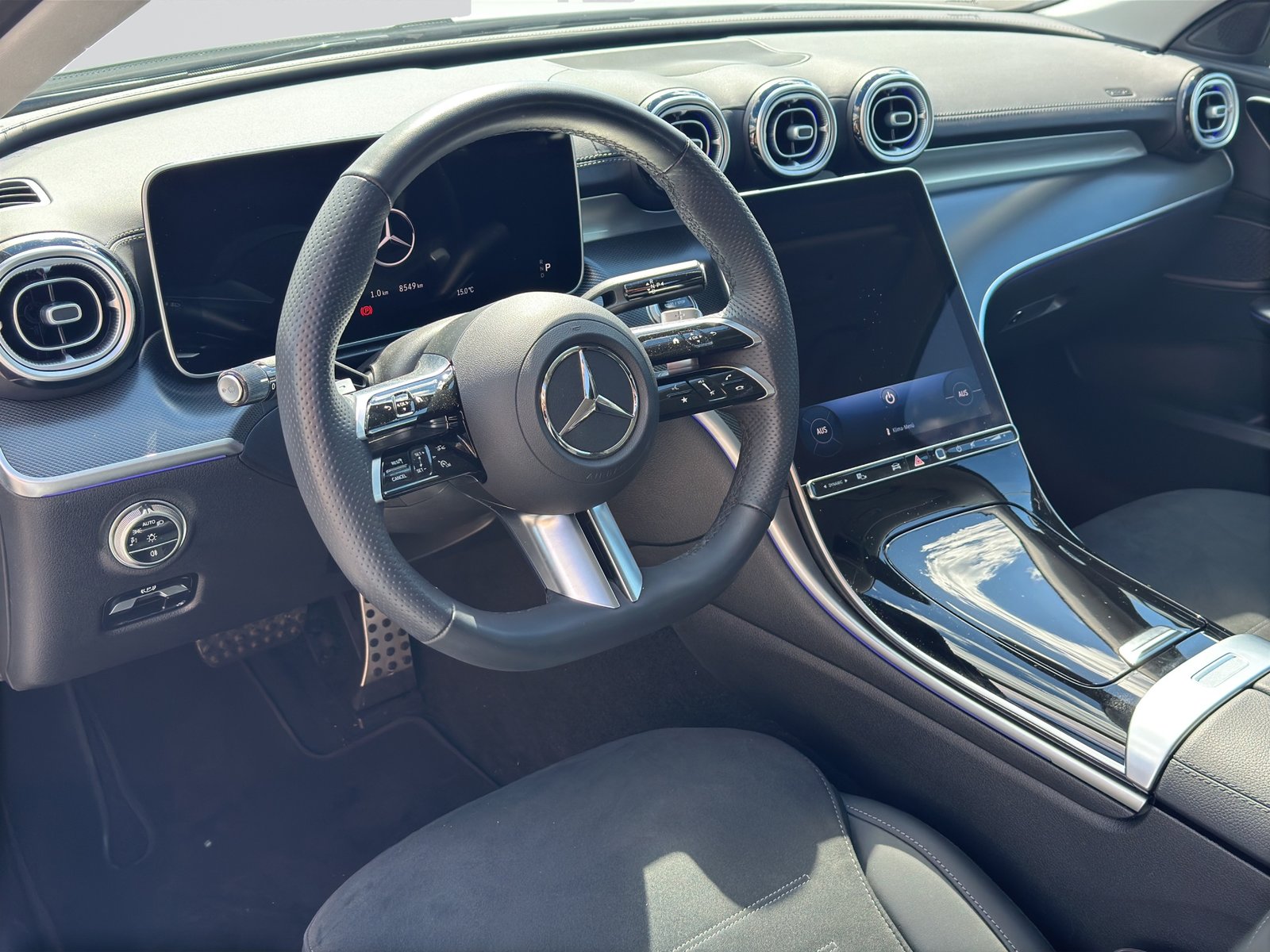 MERCEDES-BENZ C 180 AMG Night 9G-Tronic, Hybride Leggero Benzina/Elettrica, Occasioni / Usate, Automatico - 7