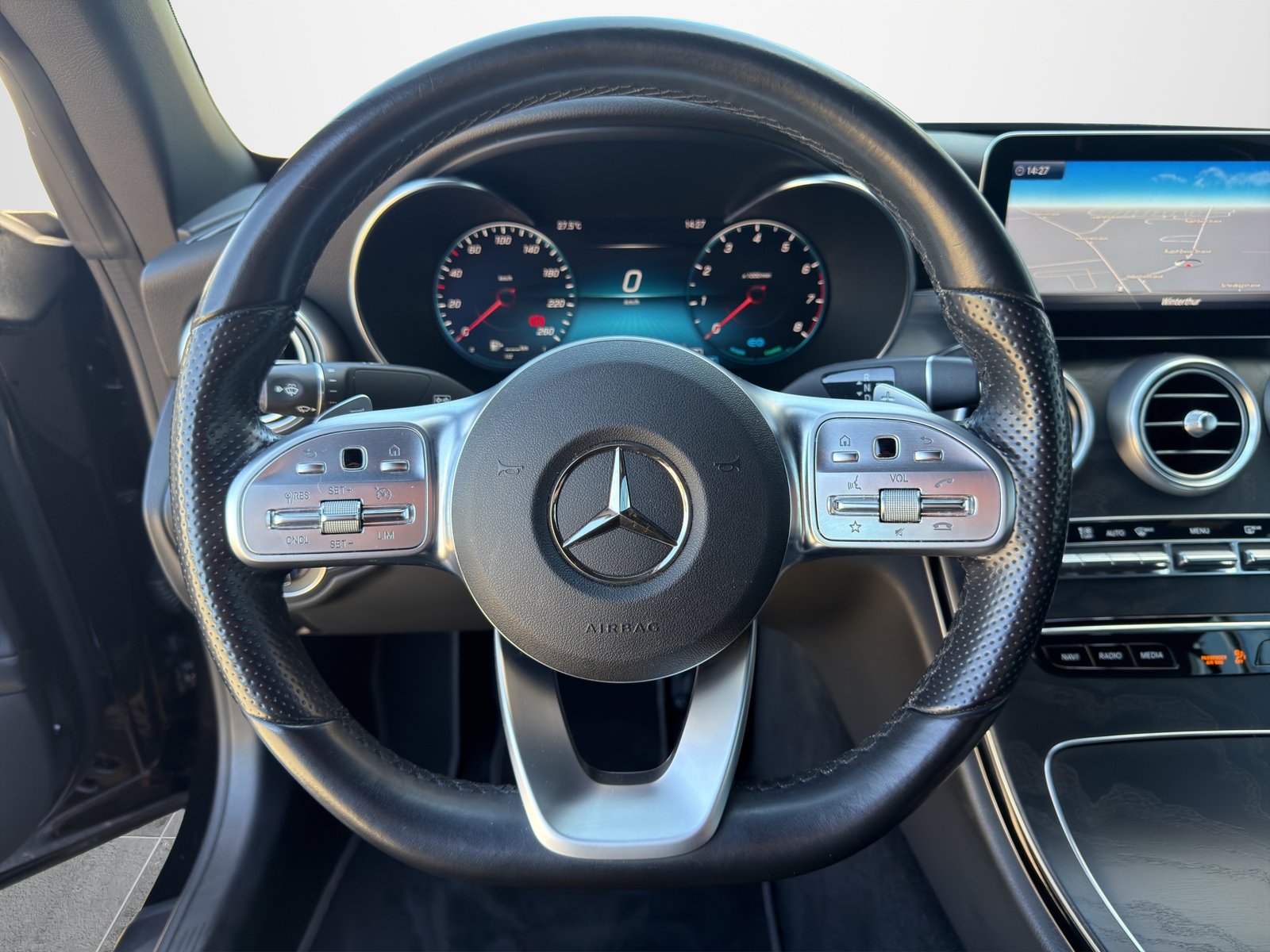 MERCEDES-BENZ C-Klasse A205 Cabriolet C 200 AMG Line 4matic, Mild-Hybrid Benzin/Elektro, Occasion / Gebraucht, Automatik - 7