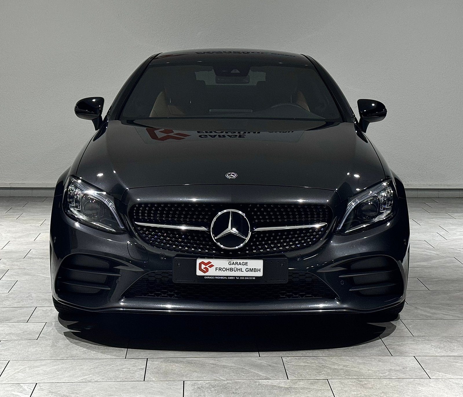 MERCEDES-BENZ C 200 Coupé AMG Line 9G-Tronic Facelift, Benzin, Occasion / Gebraucht, Automatik - 2