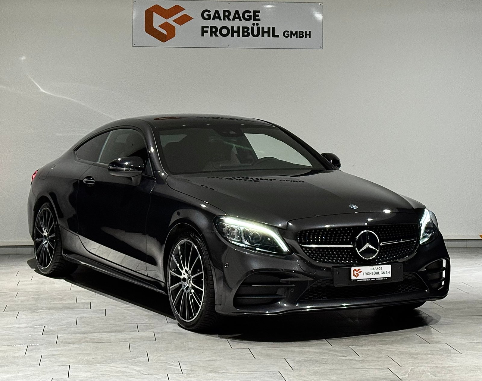 MERCEDES-BENZ C 200 Coupé AMG Line 9G-Tronic Facelift, Benzin, Occasion / Gebraucht, Automatik - 3