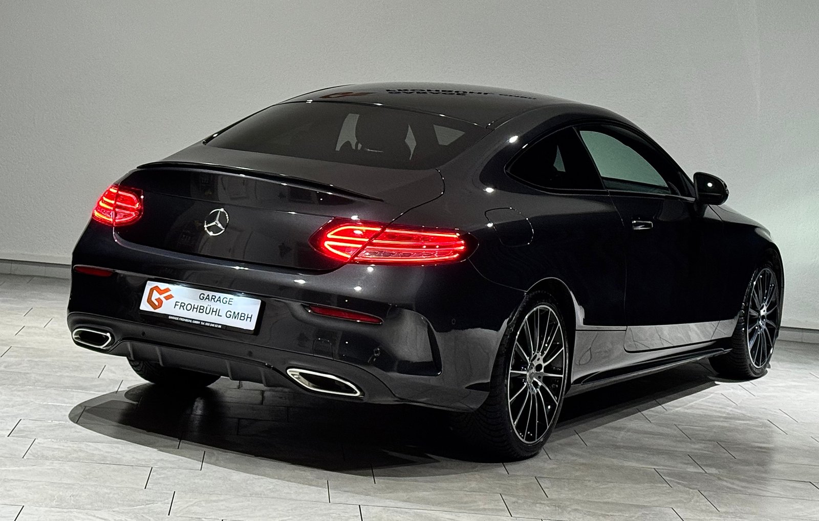 MERCEDES-BENZ C 200 Coupé AMG Line 9G-Tronic Facelift, Benzin, Occasion / Gebraucht, Automatik - 4