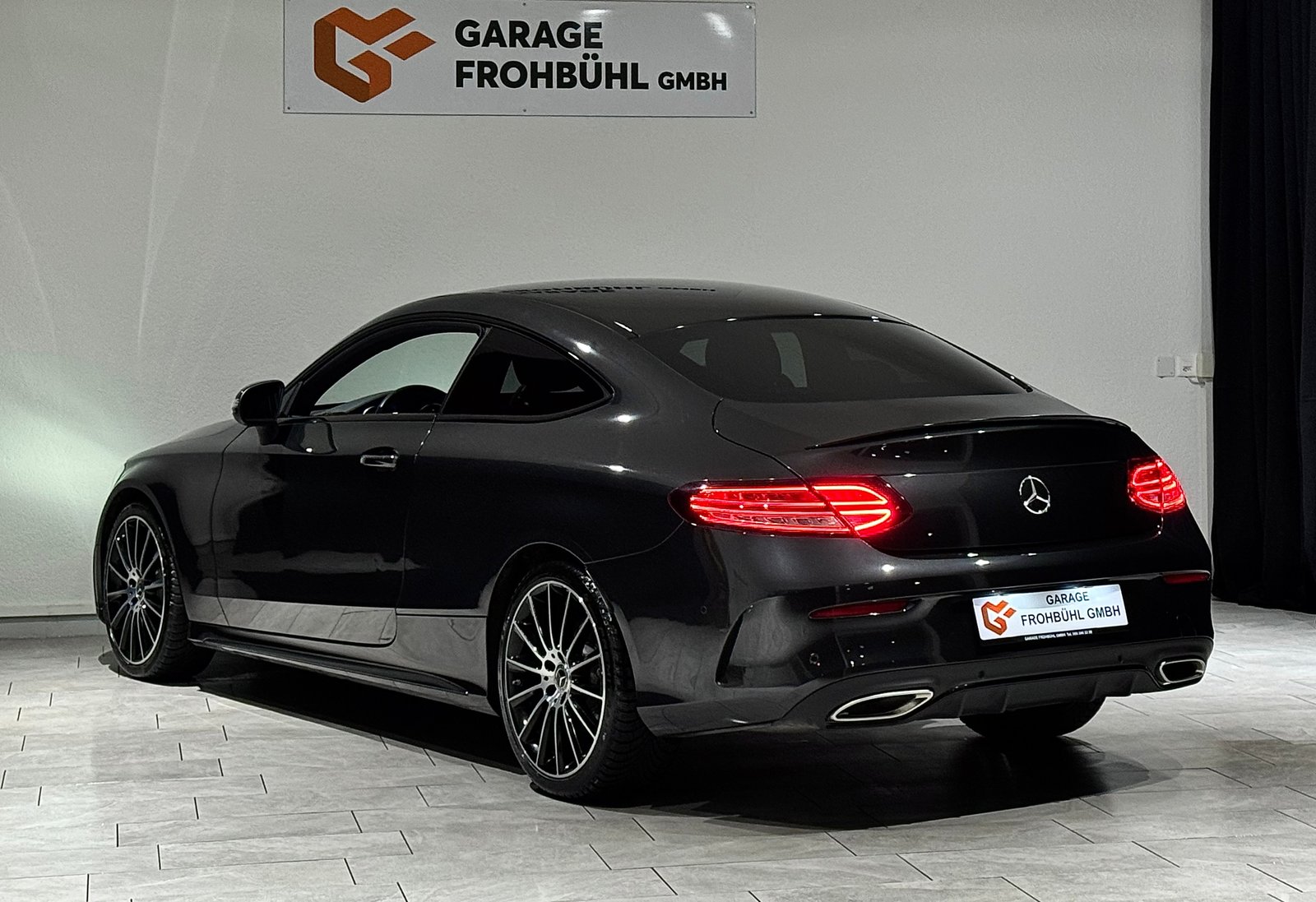 MERCEDES-BENZ C 200 Coupé AMG Line 9G-Tronic Facelift, Benzin, Occasion / Gebraucht, Automatik - 5