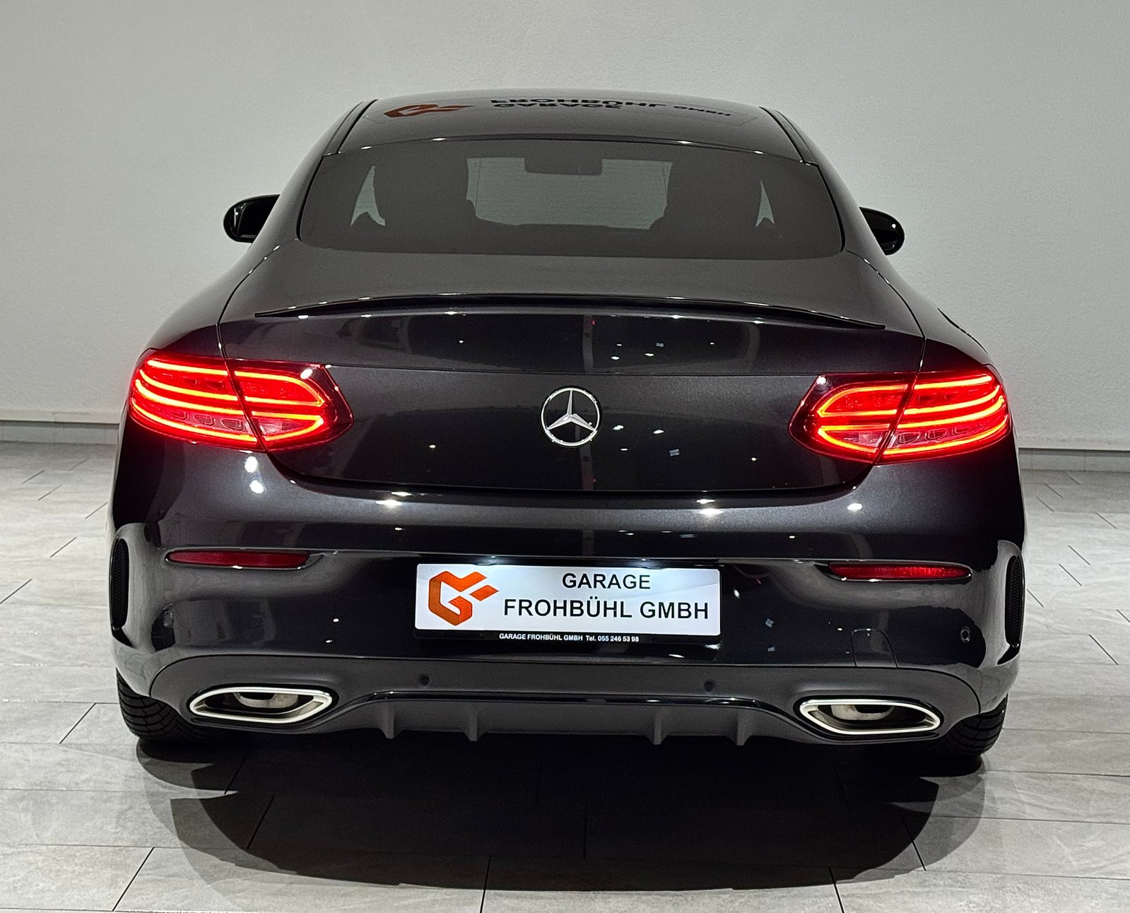 MERCEDES-BENZ C 200 Coupé AMG Line 9G-Tronic Facelift, Benzin, Occasion / Gebraucht, Automatik - 6
