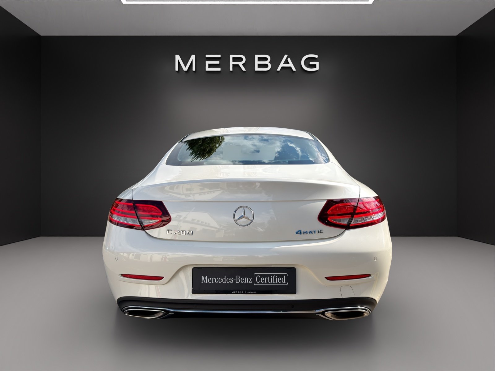 MERCEDES-BENZ C 200 Coupé 4Matic 9G-Tronic, Hybride Léger Essence/Électricité, Occasion / Utilisé, Automatique - 4