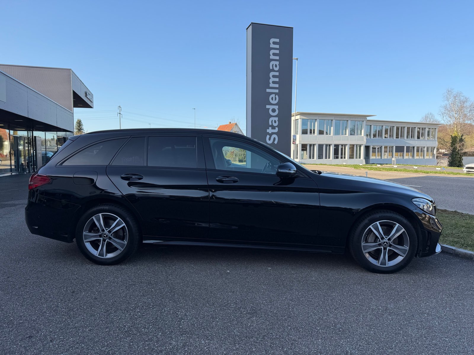 MERCEDES-BENZ C 200 AMG Line 4matic Kombi, Hybride Leggero Benzina/Elettrica, Occasioni / Usate, Automatico - 3