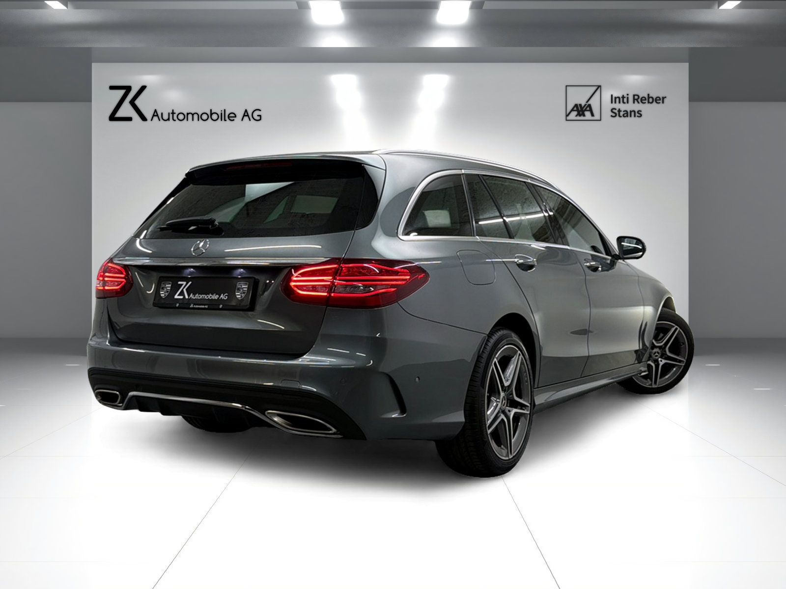 MERCEDES-BENZ C 200 Swiss Star AMG Line 4M Selenitgrau 9G-Tr, Hybride Leggero Benzina/Elettrica, Occasioni / Usate, Automatico - 2