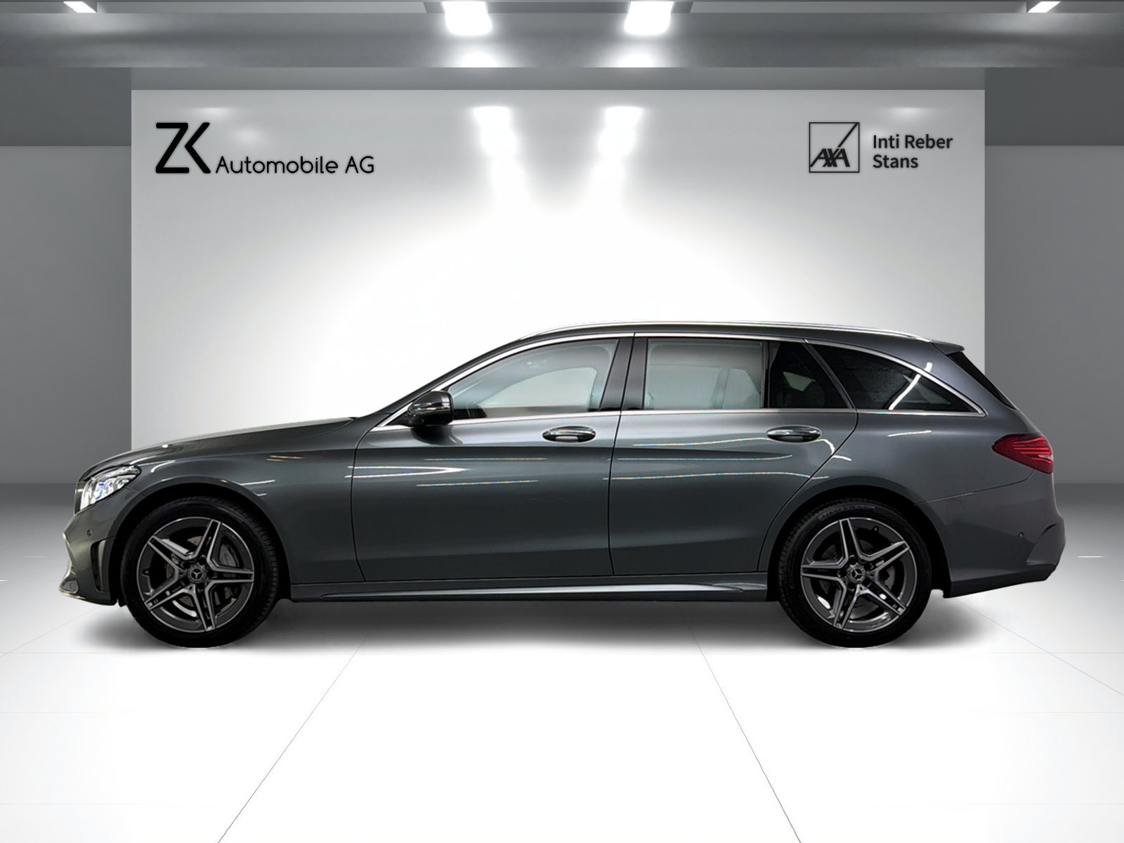 MERCEDES-BENZ C 200 Swiss Star AMG Line 4M Selenitgrau 9G-Tr, Hybride Leggero Benzina/Elettrica, Occasioni / Usate, Automatico - 3