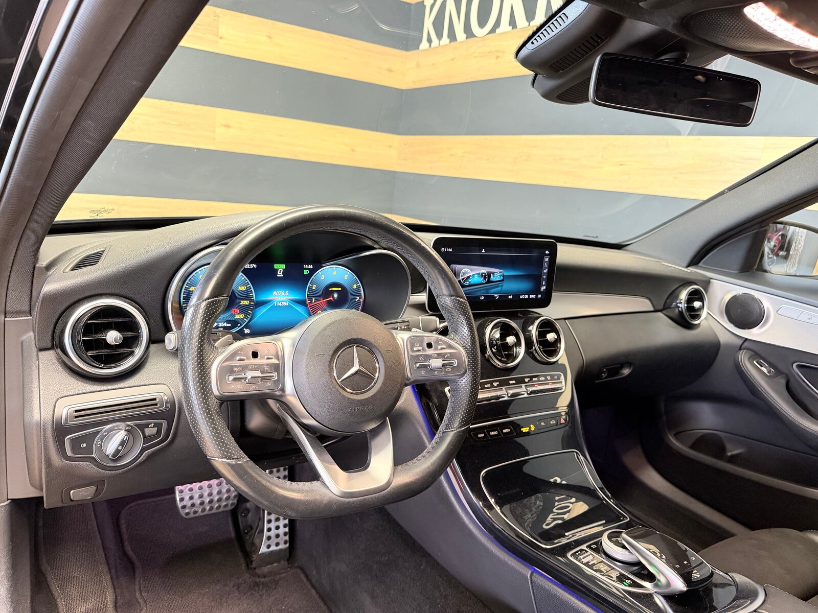 MERCEDES-BENZ C 200 Swiss Star AMG Line 4M 9G-Tronic, Mild-Hybrid Benzin/Elektro, Occasion / Gebraucht, Automatik - 7
