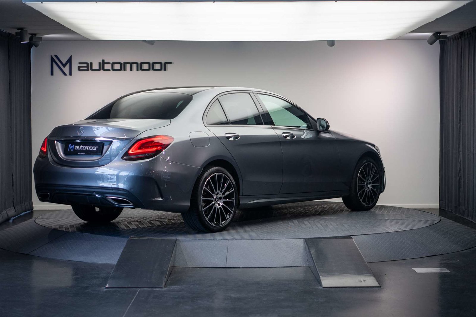 MERCEDES-BENZ C 200 Swiss Star AMG Line 4Matic 9G-Tronic *Burmester* *Pano, Mild-Hybrid Benzin/Elektro, Occasion / Gebraucht, Automat - 5