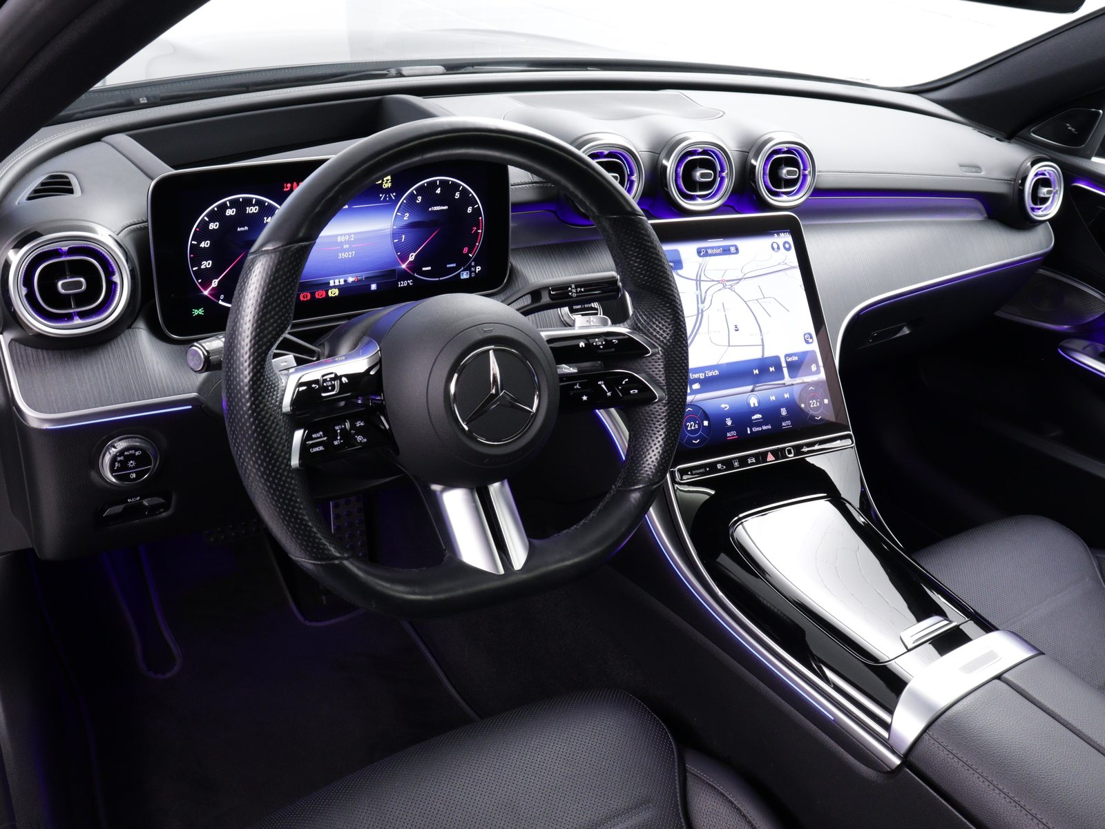 MERCEDES-BENZ C 200 AMG Line 4matic, Mild-Hybrid Benzin/Elektro, Occasion / Gebraucht, Automatik - 6