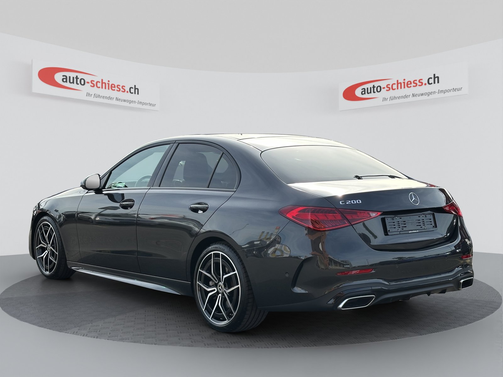 MERCEDES-BENZ C 200 AMG Night 9G-Tronic, Hybride Leggero Benzina/Elettrica, Occasioni / Usate, Automatico - 3