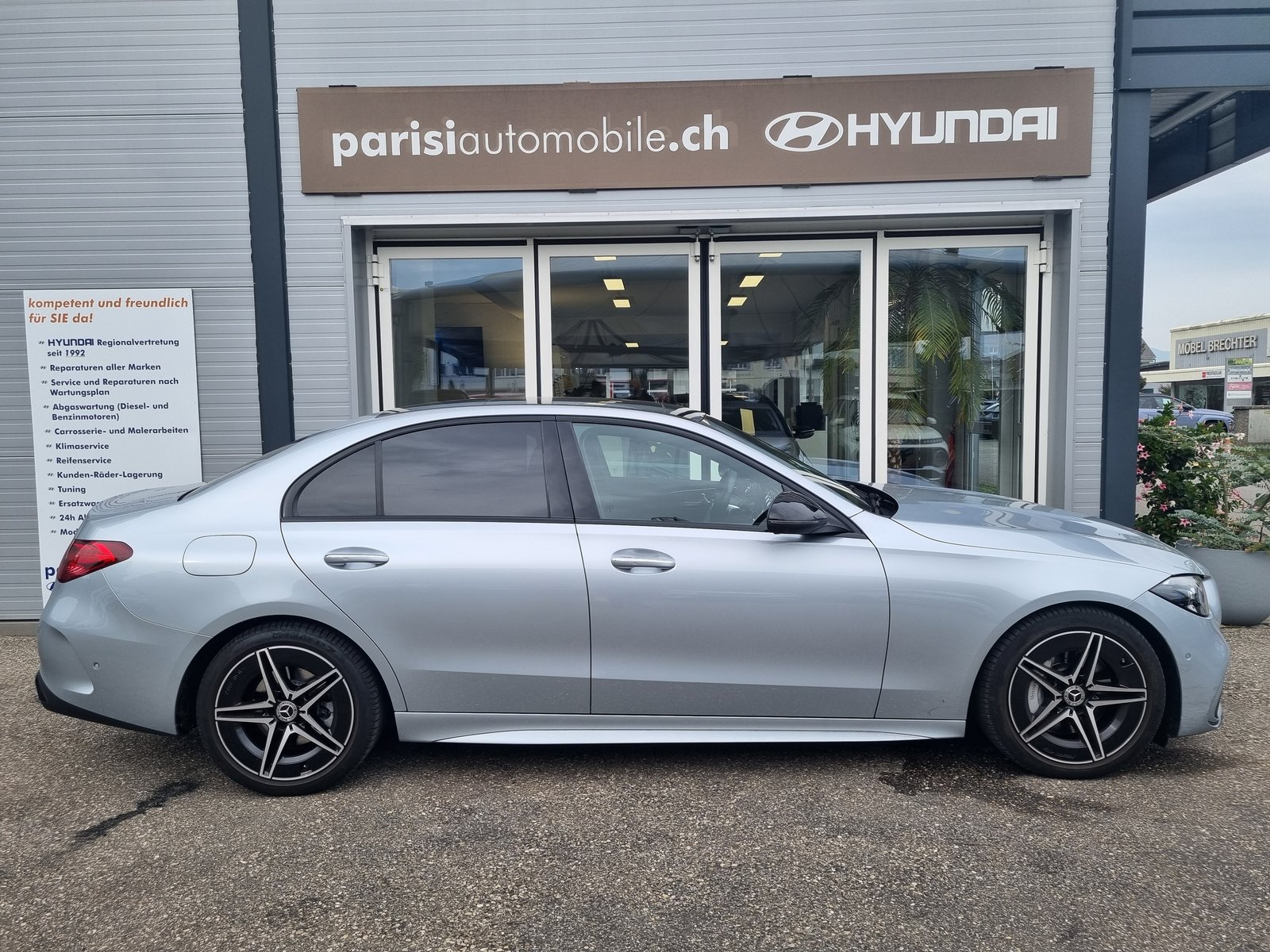 MERCEDES-BENZ C 200 4Matic AMG Line, Hybride Léger Essence/Électricité, Occasion / Utilisé, Automatique - 4