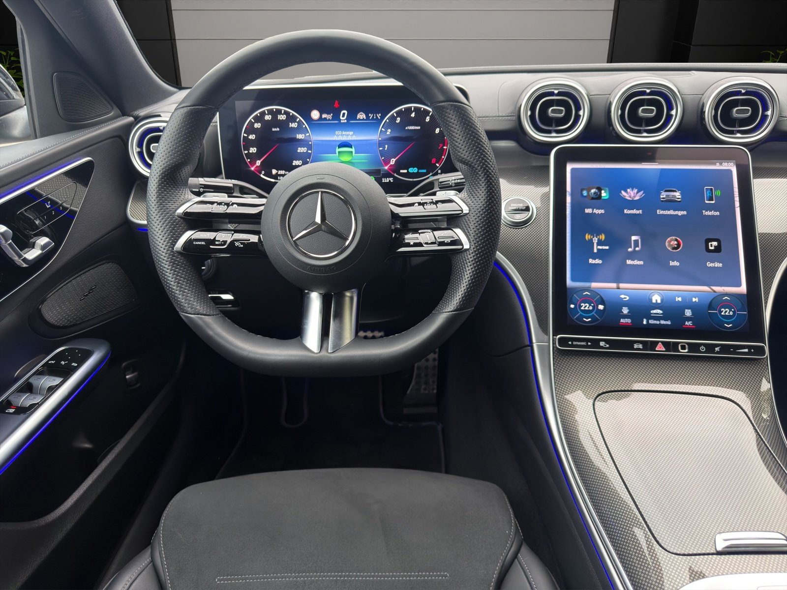 MERCEDES-BENZ C 200 4M AMG Line, Hybride Léger Essence/Électricité, Occasion / Utilisé, Automatique - 7