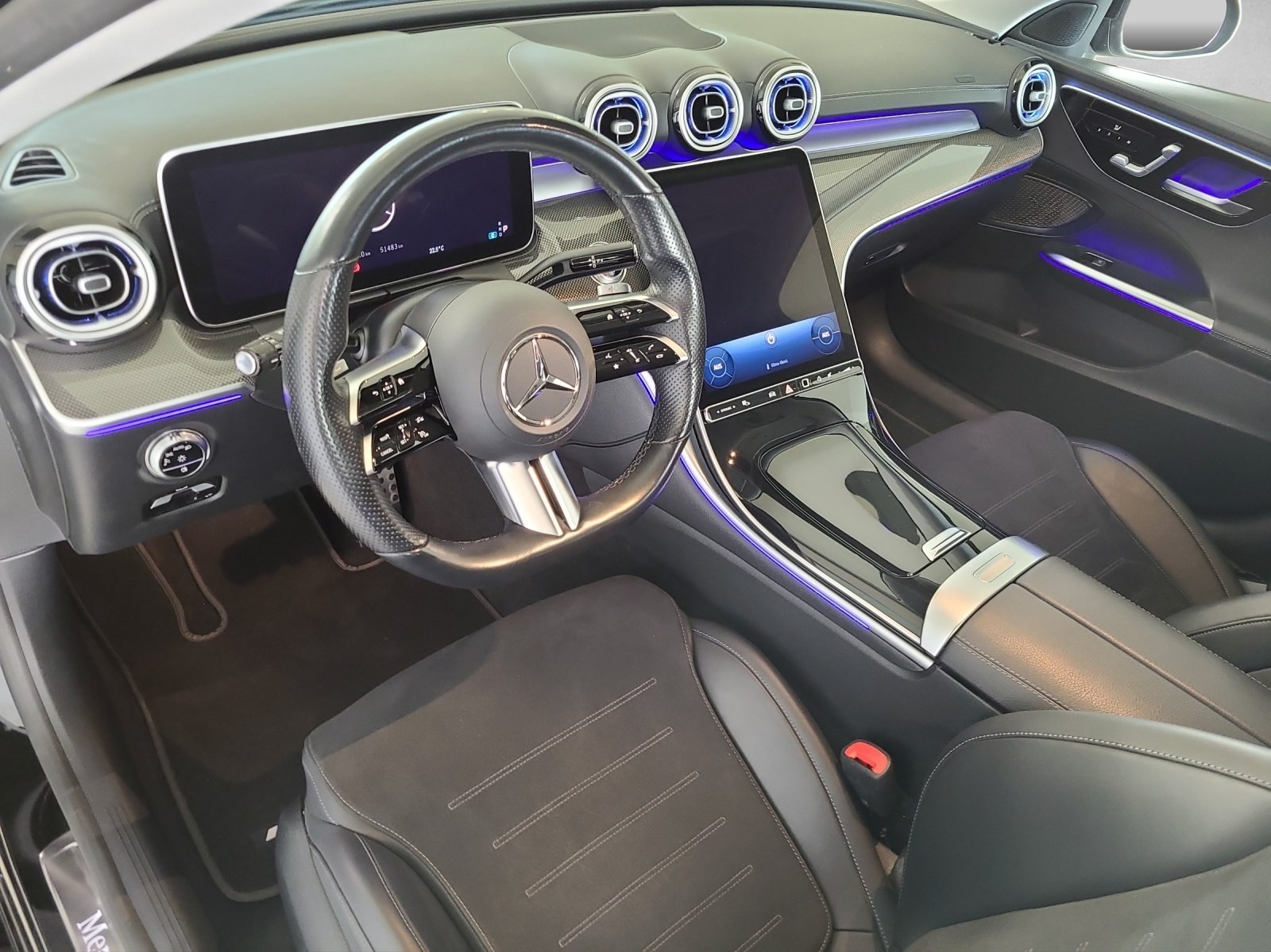 MERCEDES-BENZ C-Klasse W206 C 200 AMG Line 4, Benzin, Occasion / Gebraucht, Automatik - 7