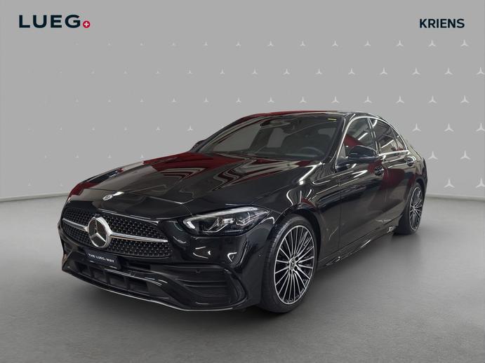 MERCEDES-BENZ C 200 - AMG / 360 Grad Kamera / Spur-Assistent, Mild-Hybrid Benzin/Elektro, Occasion / Gebraucht, Automatik