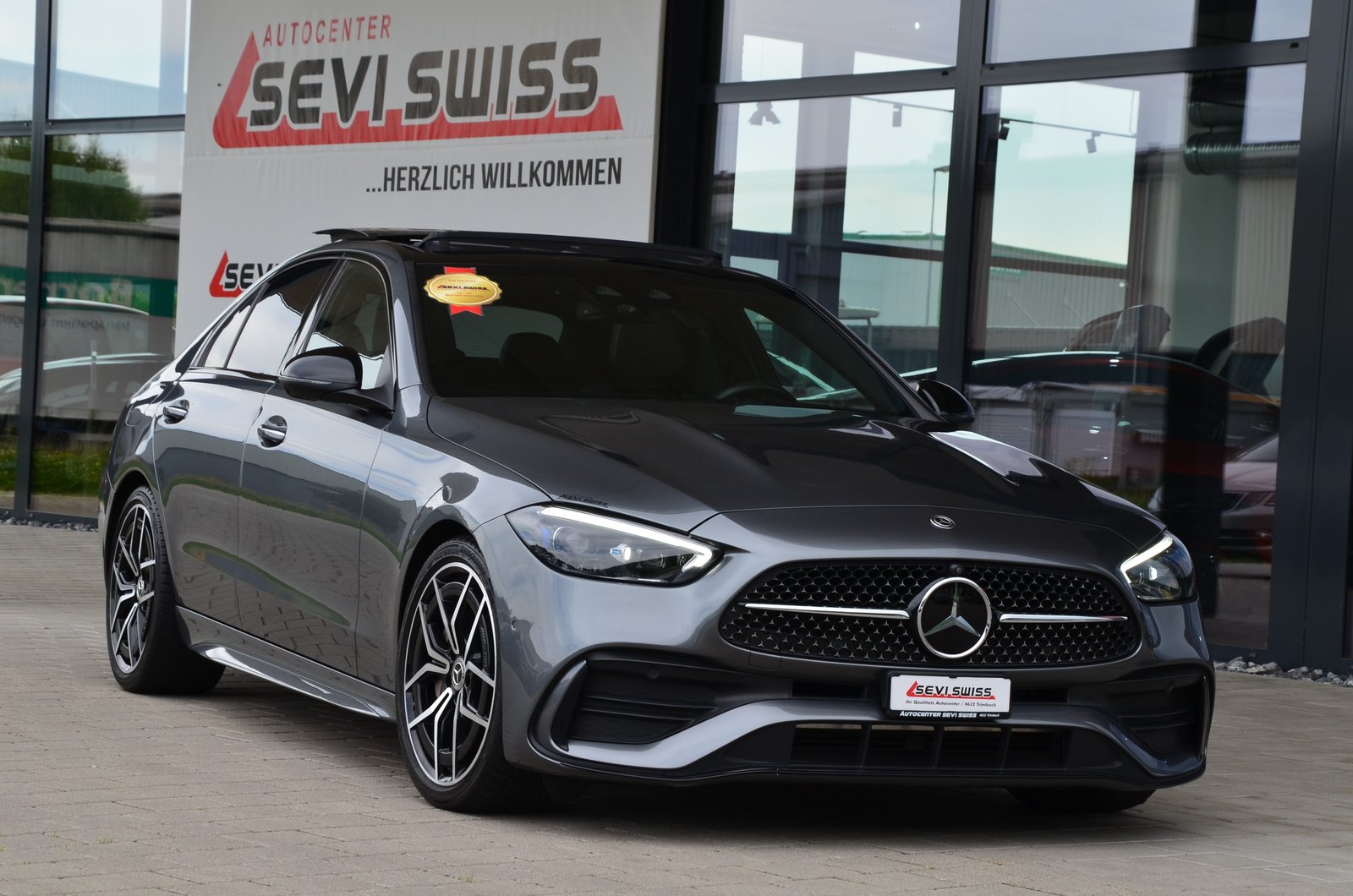 MERCEDES-BENZ C 200 4Matic AMG Line*Frisch ab MFK,TOP Aussta, Mild-Hybrid Benzin/Elektro, Occasion / Gebraucht, Automatik - 2