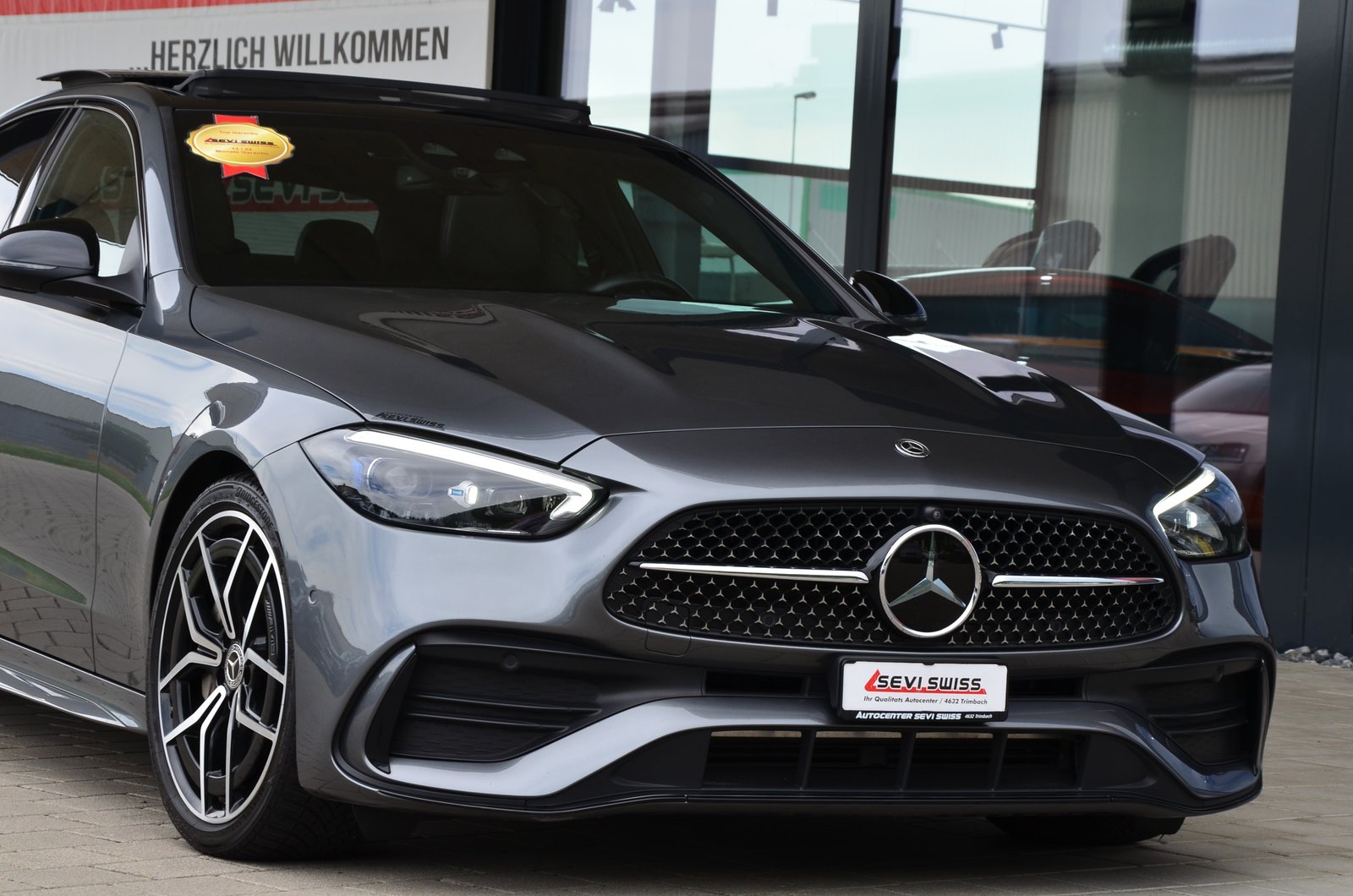MERCEDES-BENZ C 200 4Matic AMG Line*Frisch ab MFK,TOP Aussta, Mild-Hybrid Benzin/Elektro, Occasion / Gebraucht, Automatik - 3