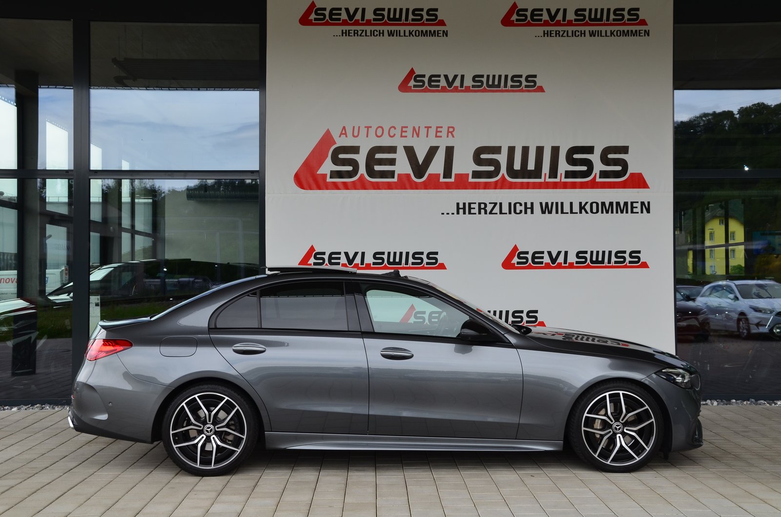 MERCEDES-BENZ C 200 4Matic AMG Line*Frisch ab MFK,TOP Aussta, Mild-Hybrid Benzin/Elektro, Occasion / Gebraucht, Automatik - 5