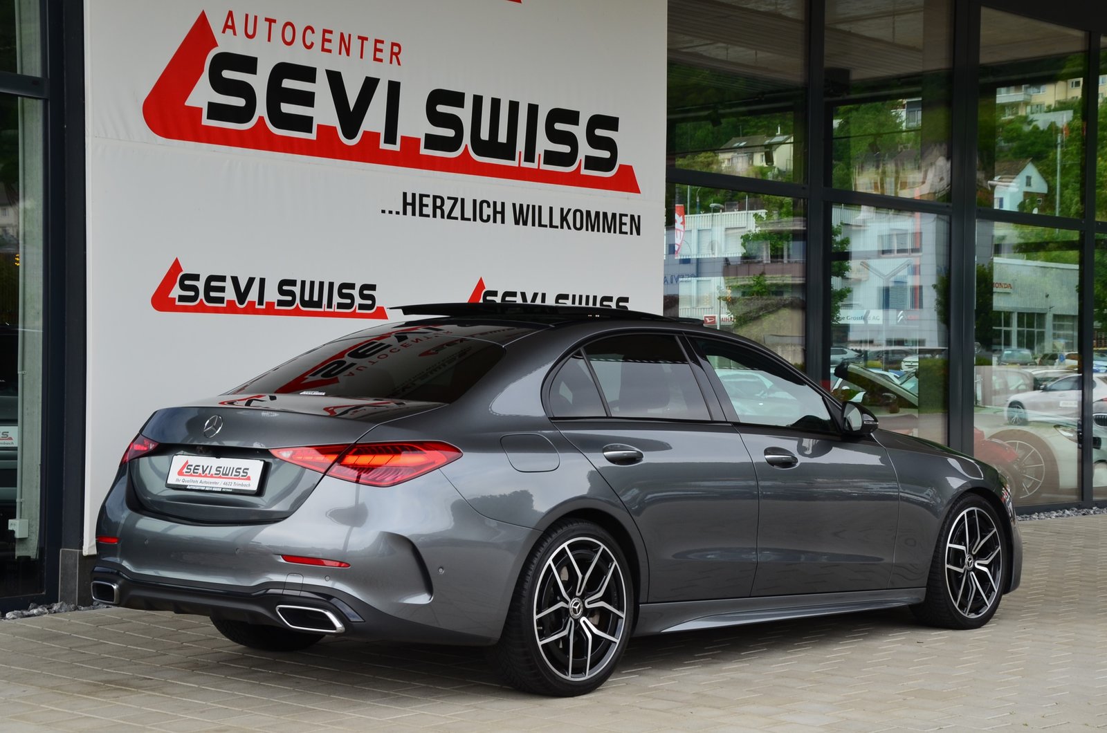 MERCEDES-BENZ C 200 4Matic AMG Line*Frisch ab MFK,TOP Aussta, Mild-Hybrid Benzin/Elektro, Occasion / Gebraucht, Automatik - 6