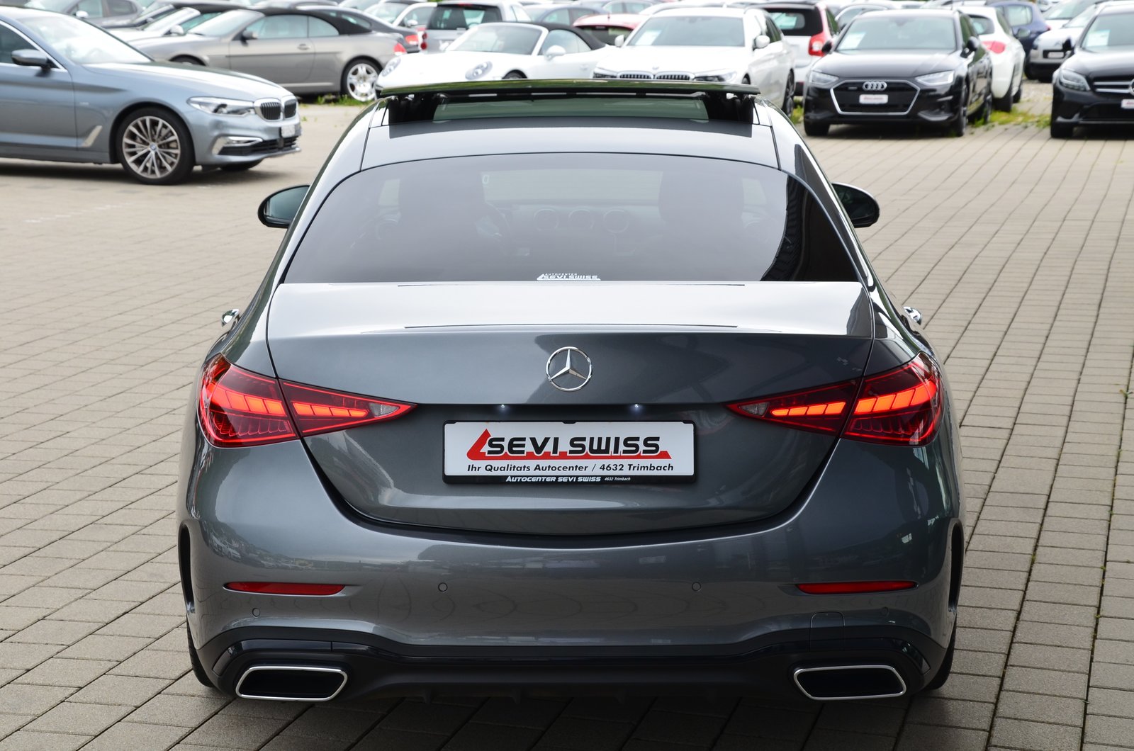 MERCEDES-BENZ C 200 4Matic AMG Line*Frisch ab MFK,TOP Aussta, Mild-Hybrid Benzin/Elektro, Occasion / Gebraucht, Automatik - 7