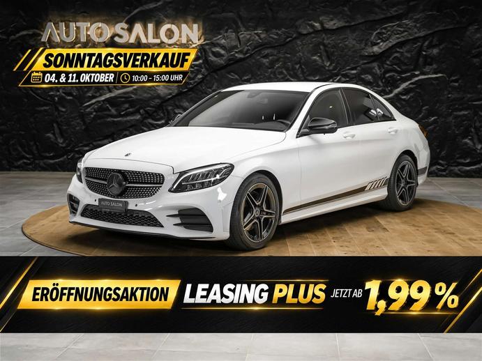 MERCEDES-BENZ C 200 AMG Line 9G-Tronic *Facelift*Sternenhimmel*LED Schein, Petrol, Second hand / Used, Automatic