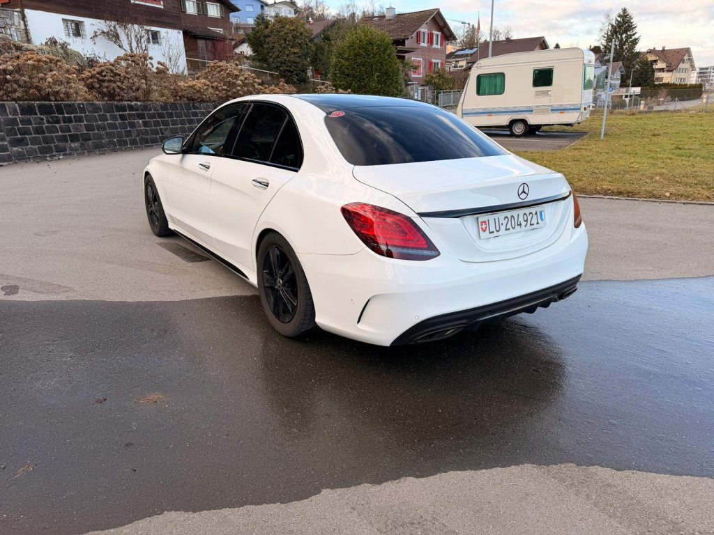 MERCEDES-BENZ C 200 Swiss Star AMG Line 4m, Hybride Léger Essence/Électricité, Occasion / Utilisé, Automatique - 7