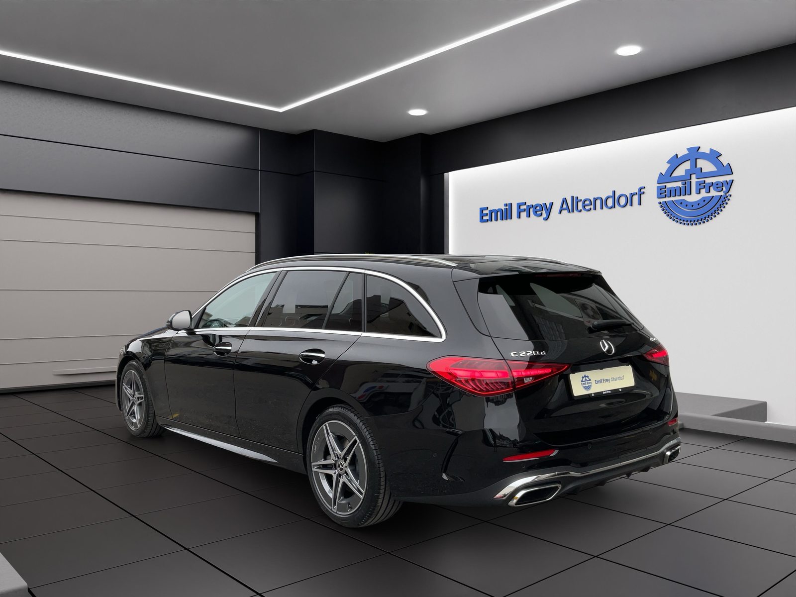 MERCEDES-BENZ C 220 d 4MATIC T-Modell Swiss Star AMG Line, Hybride Leggero Diesel/Elettrica, Auto nuove, Automatico - 4