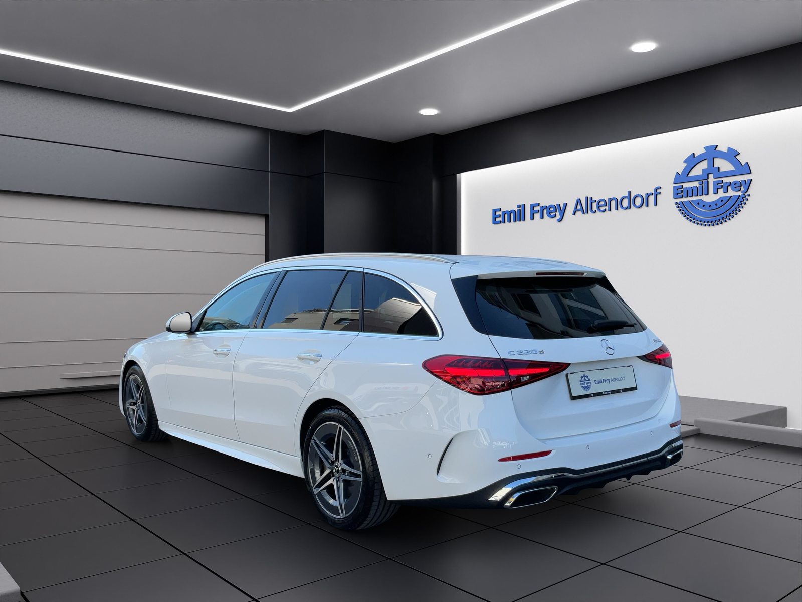 MERCEDES-BENZ C 220 d 4MATIC T-Modell Swiss Star AMG Line, Hybride Leggero Diesel/Elettrica, Auto nuove, Automatico - 4