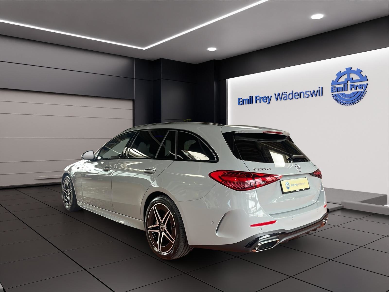 MERCEDES-BENZ C 220 d 4MATIC T-Modell Swiss Star AMG Line, Hybride Leggero Diesel/Elettrica, Auto nuove, Automatico - 3