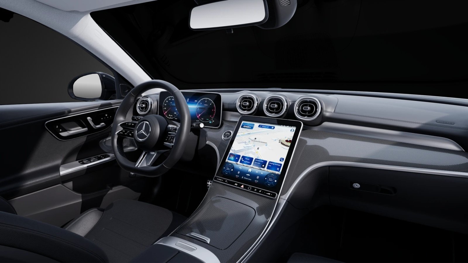 MERCEDES-BENZ C 220 d T 4 Matic, Hybride Léger Diesel/Électricité, Voiture nouvelle, Automatique - 5