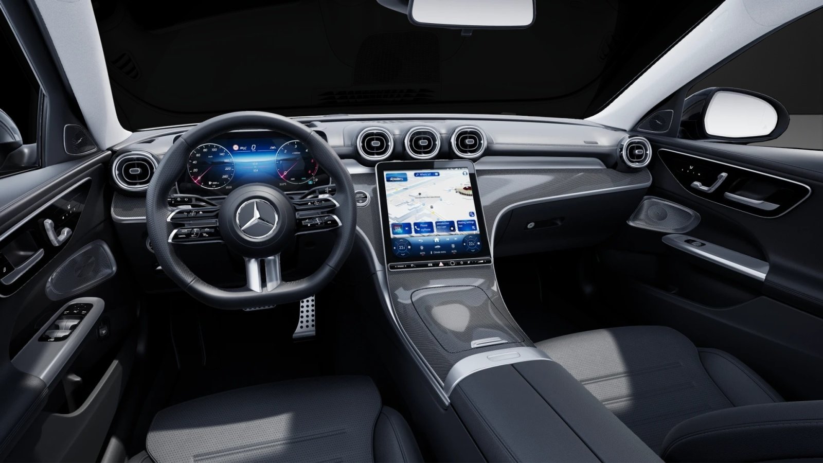 MERCEDES-BENZ C 220 d T 4 Matic, Hybride Léger Diesel/Électricité, Voiture nouvelle, Automatique - 6