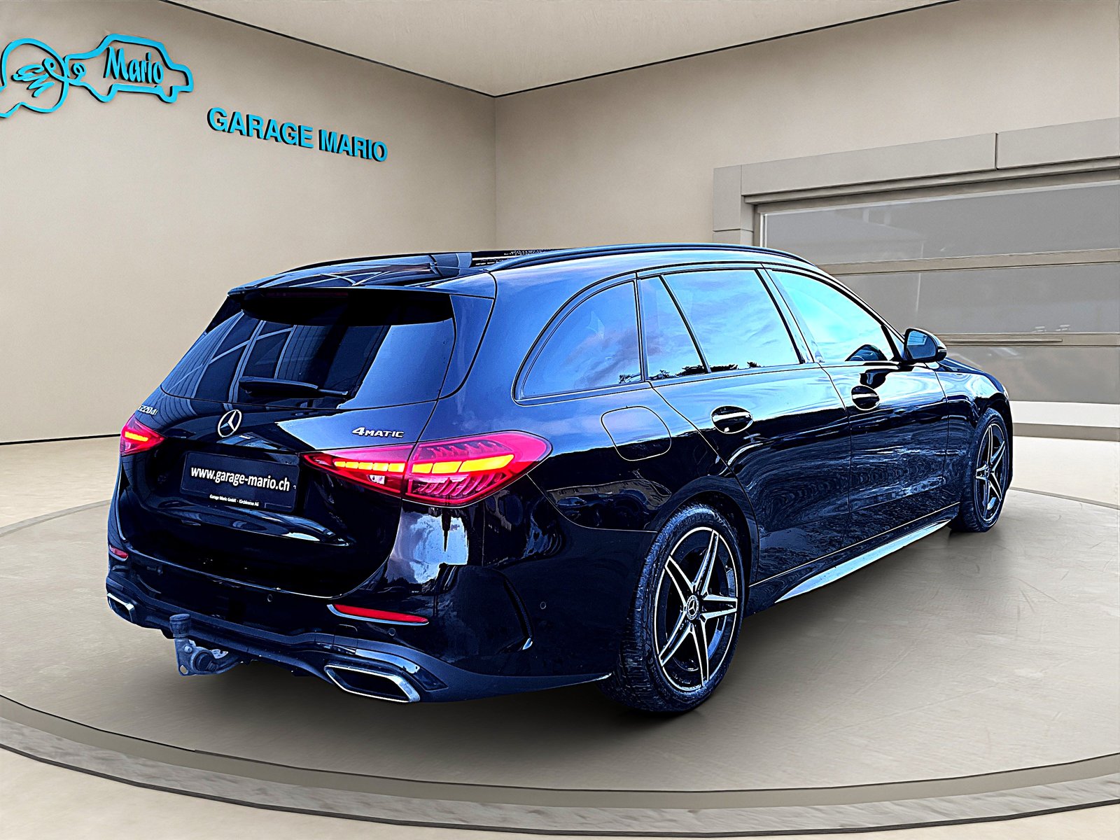 MERCEDES-BENZ C 220 d T 4Matic FACELIFT * AMG Line *, Hybride Léger Diesel/Électricité, Occasion / Utilisé, Automatique - 5