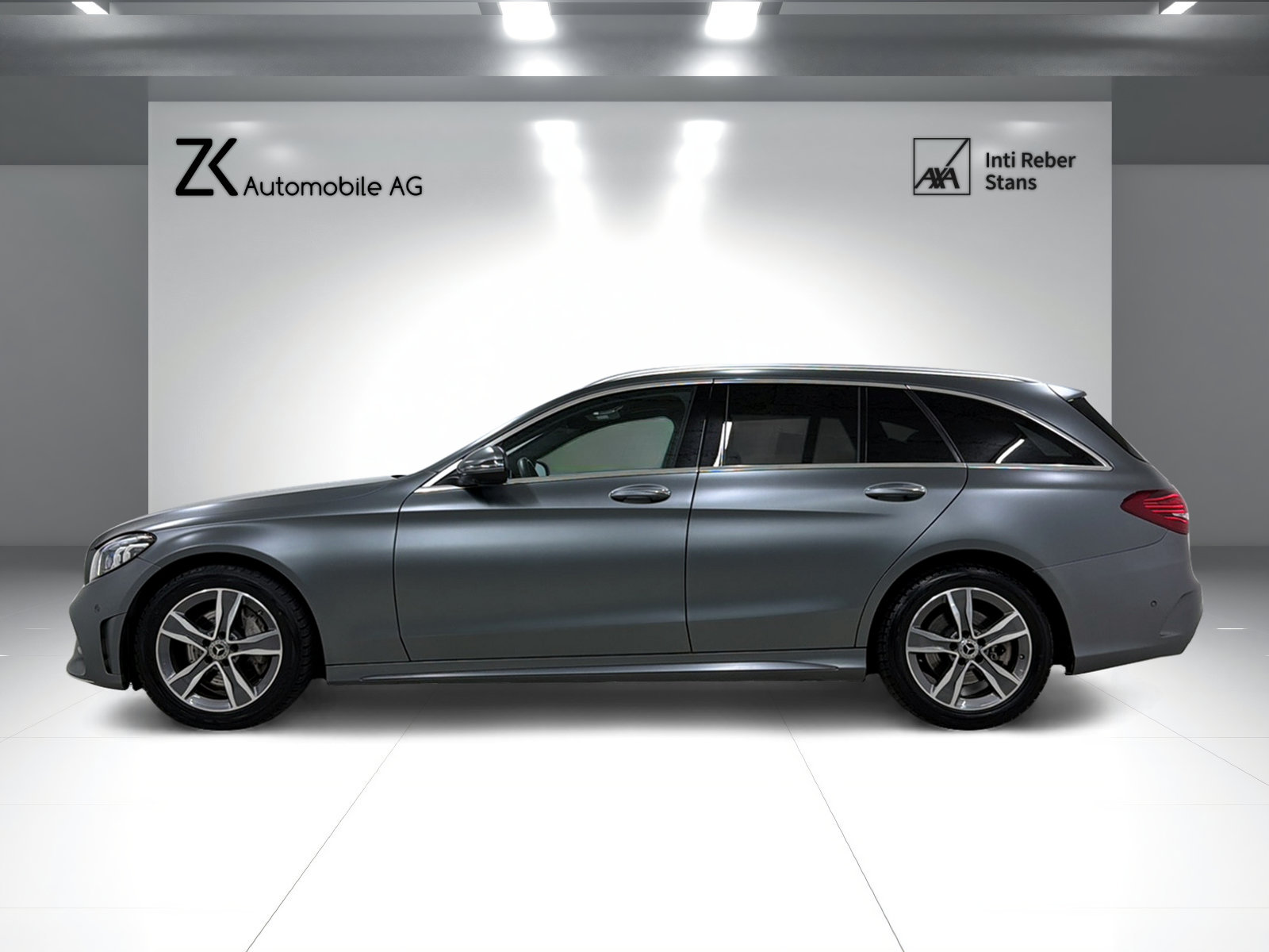 MERCEDES-BENZ C 220 d Swiss Star AMG Line 4M selenitgrau mag, Diesel, Second hand / Used, Automatic - 3