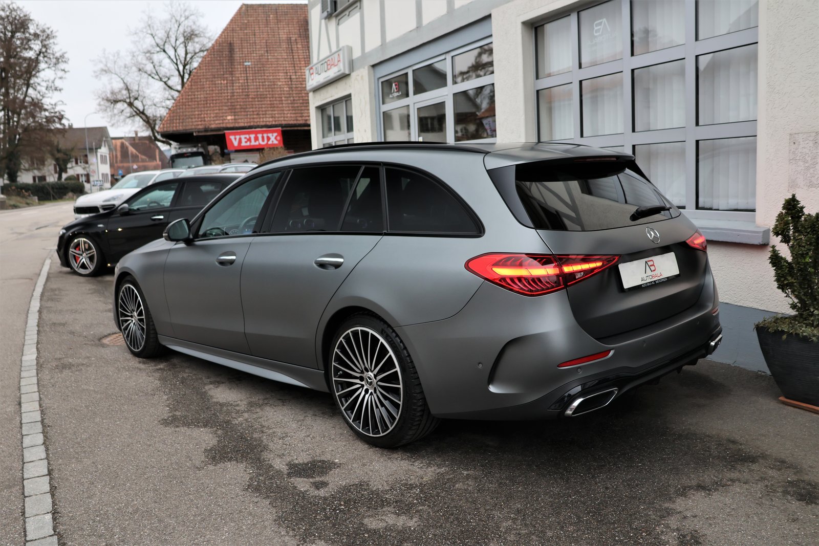 MERCEDES-BENZ C 220 d T 4Matic AMG Line (CH) Greymatte, Hybride Leggero Diesel/Elettrica, Occasioni / Usate, Automatico - 6