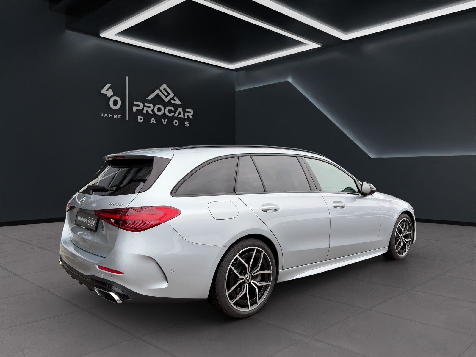 MERCEDES-BENZ C 220 d AMG Line 4matic Kombi, Mild-Hybrid Diesel/Elektro, Occasion / Gebraucht, Automatik - 4