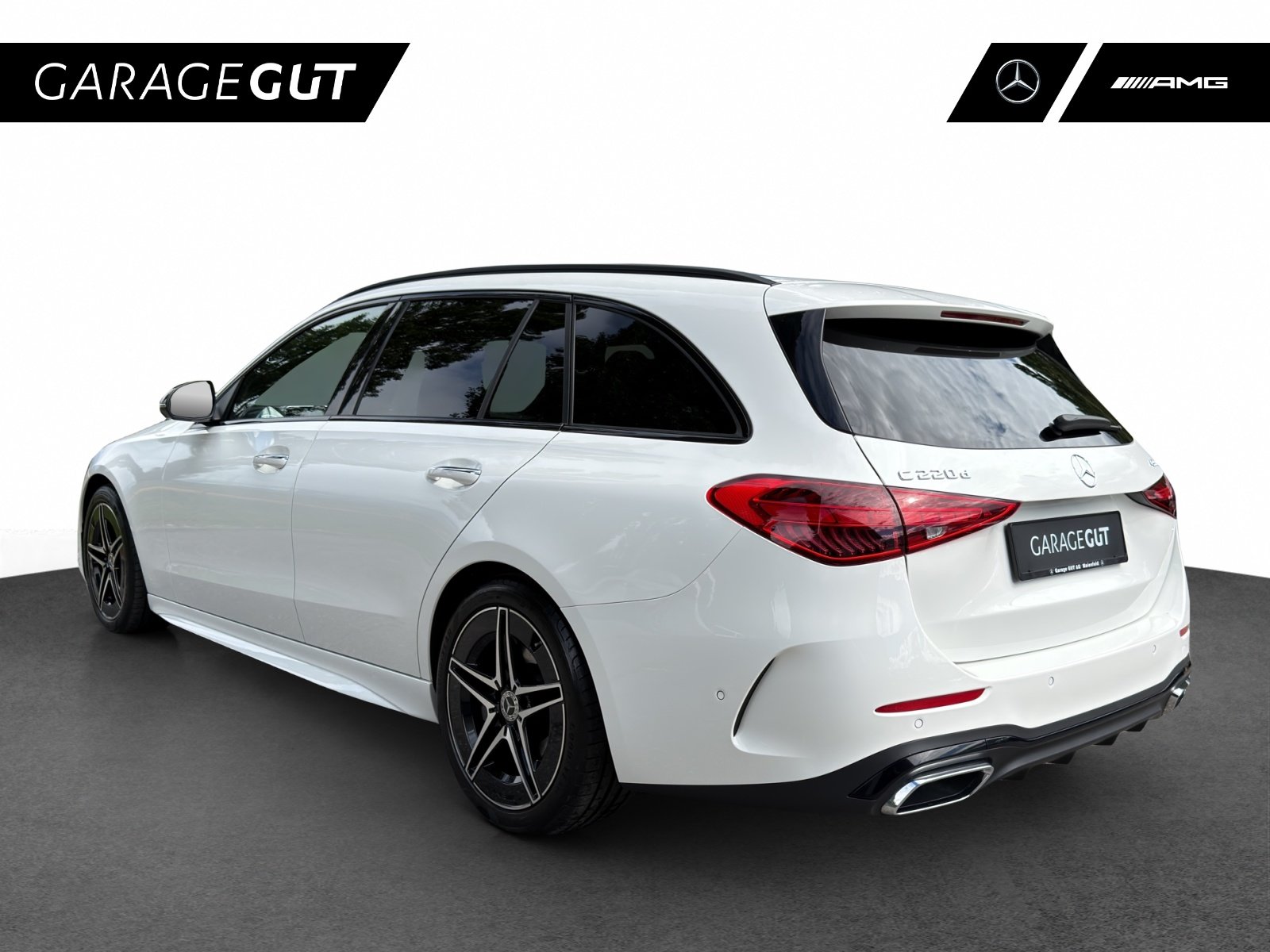 MERCEDES-BENZ C 220 d T 4M AMG Line, Mild-Hybrid Diesel/Electric, Second hand / Used, Automatic - 3