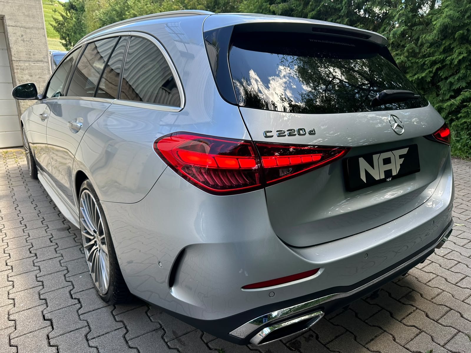 MERCEDES-BENZ C 220 d T AMG Line, Mild-Hybrid Diesel/Electric, Second hand / Used, Automatic - 3
