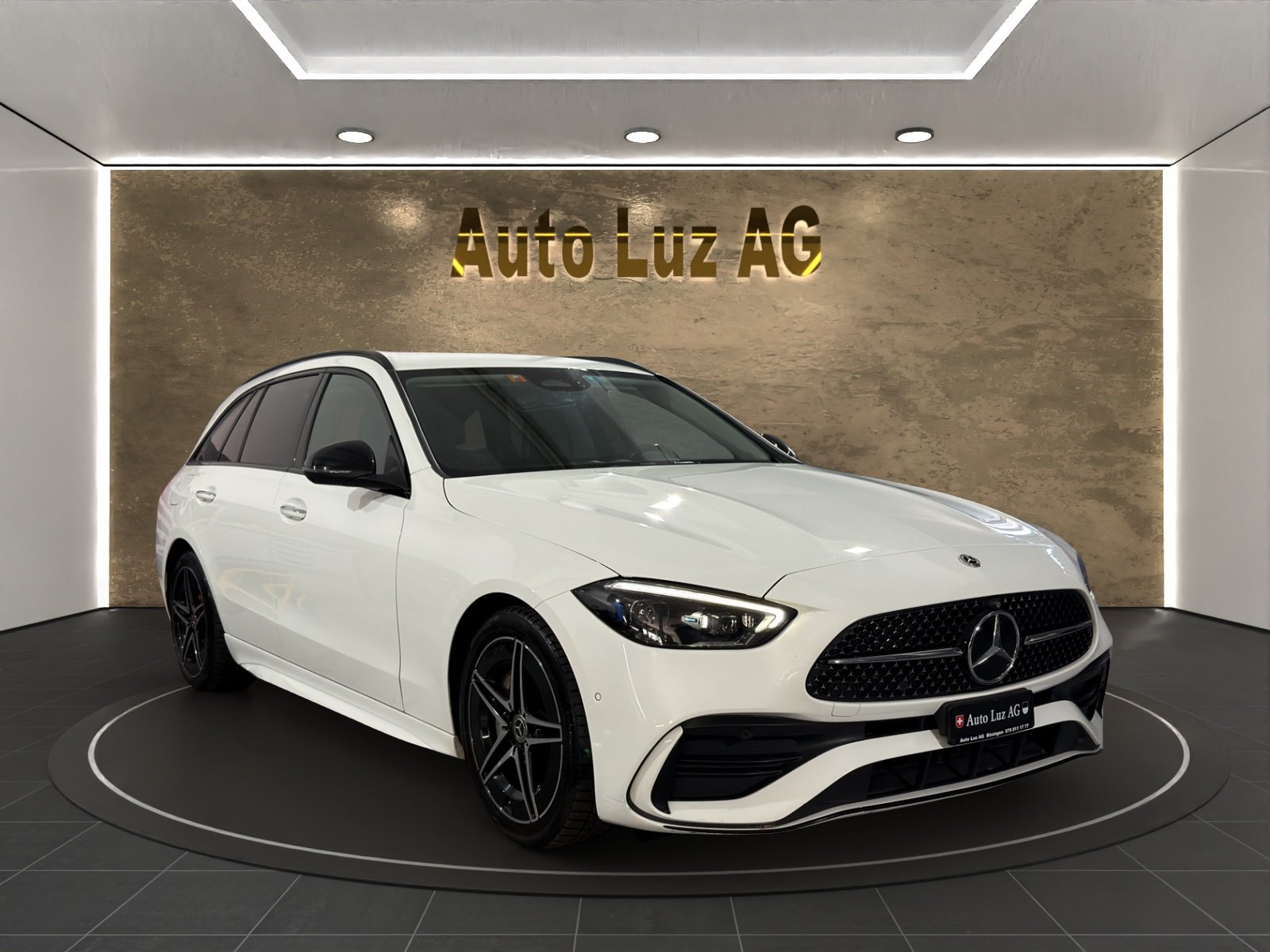 MERCEDES-BENZ C 220 d T 4Matic AMG Line, Hybride Léger Diesel/Électricité, Occasion / Utilisé, Automatique - 7