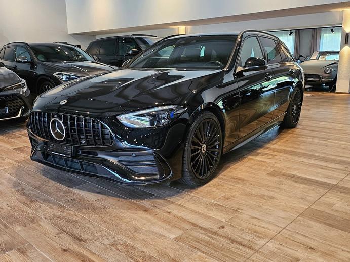 MERCEDES-BENZ C 220 d T 4Matic AMG Line Black Paket Top Auss, Mild-Hybrid Diesel/Elektro, Occasion / Gebraucht, Automatik