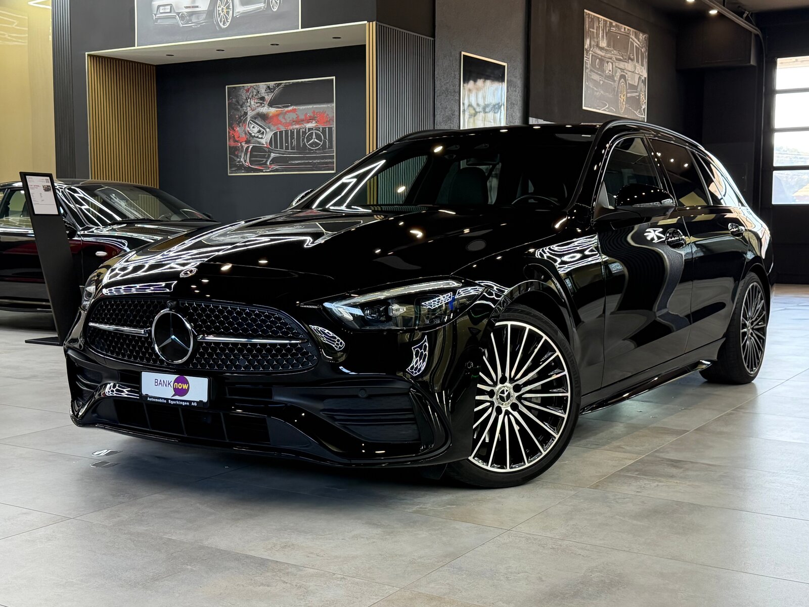 MERCEDES-BENZ C 220 d T 4Matic AMG Line, Hybride Léger Diesel/Électricité, Occasion / Utilisé, Automatique
