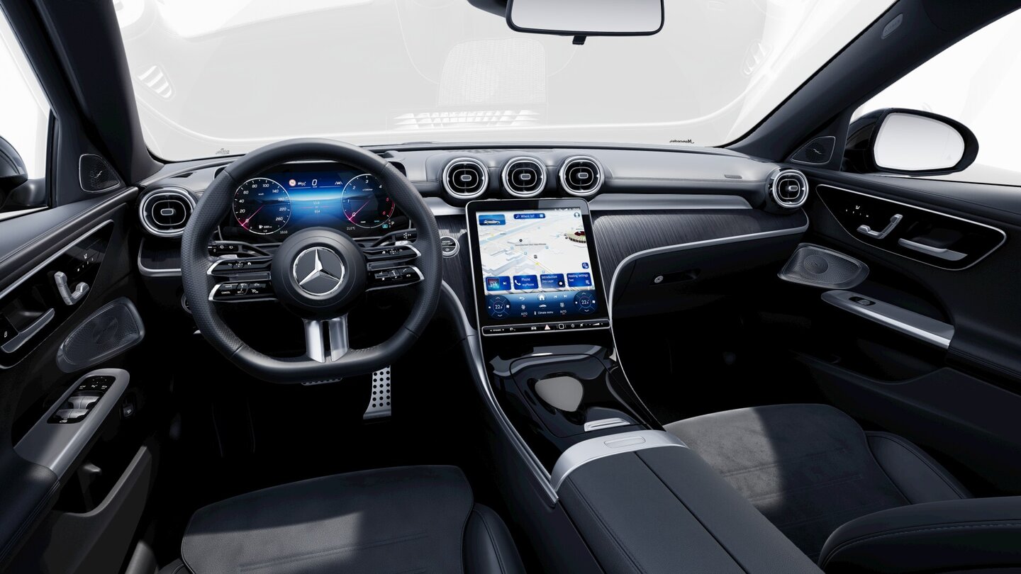 MERCEDES-BENZ C 220 d Swiss Star AMG Line 4MATIC Kombi, Hybride Léger Diesel/Électricité, Voiture de démonstration, Automatique - 5