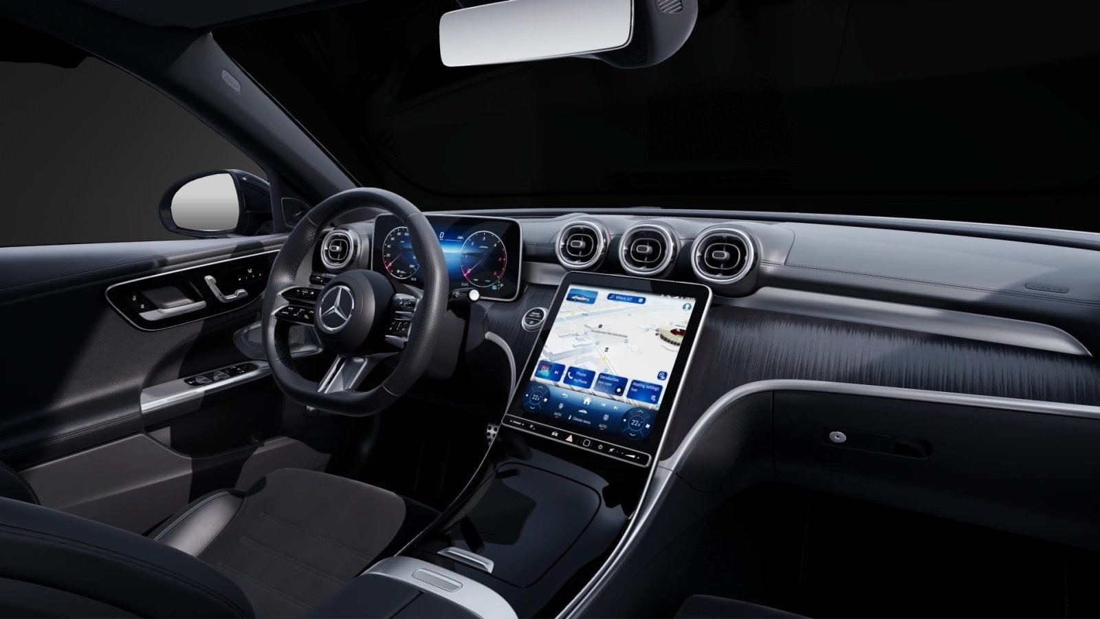 MERCEDES-BENZ C 220 d 4 Matic, Hybride Léger Diesel/Électricité, Voiture nouvelle, Automatique - 6