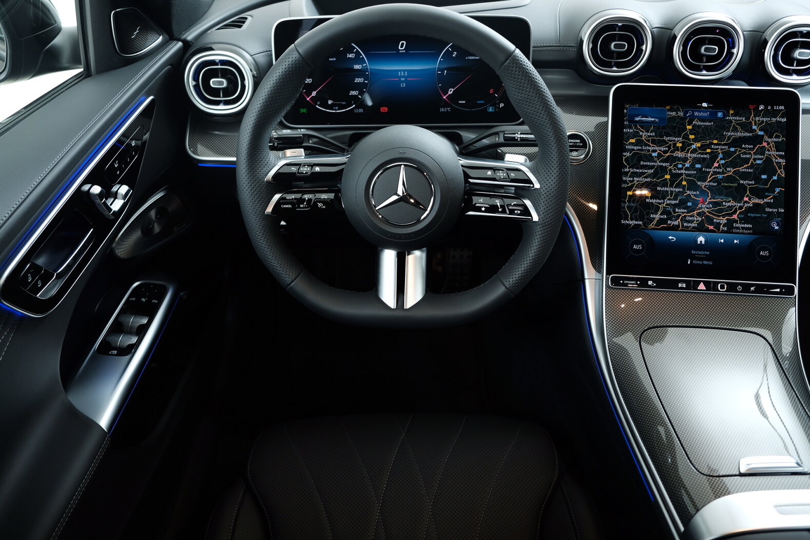 MERCEDES-BENZ C 220 d Swiss Star AMG Line 4matic W206, Mild-Hybrid Diesel/Electric, New car, Automatic - 7