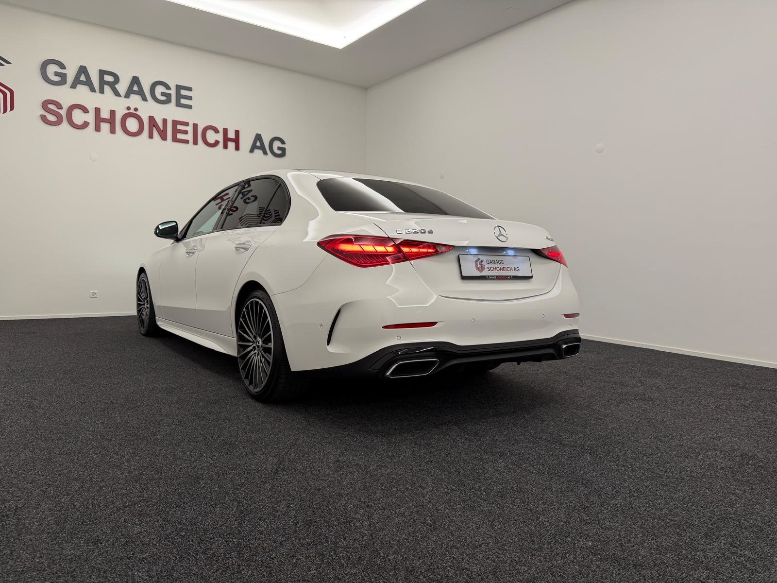 MERCEDES-BENZ C 220 d 4Matic AMG Line, Mild-Hybrid Diesel/Elektro, Occasion / Gebraucht, Automatik - 7