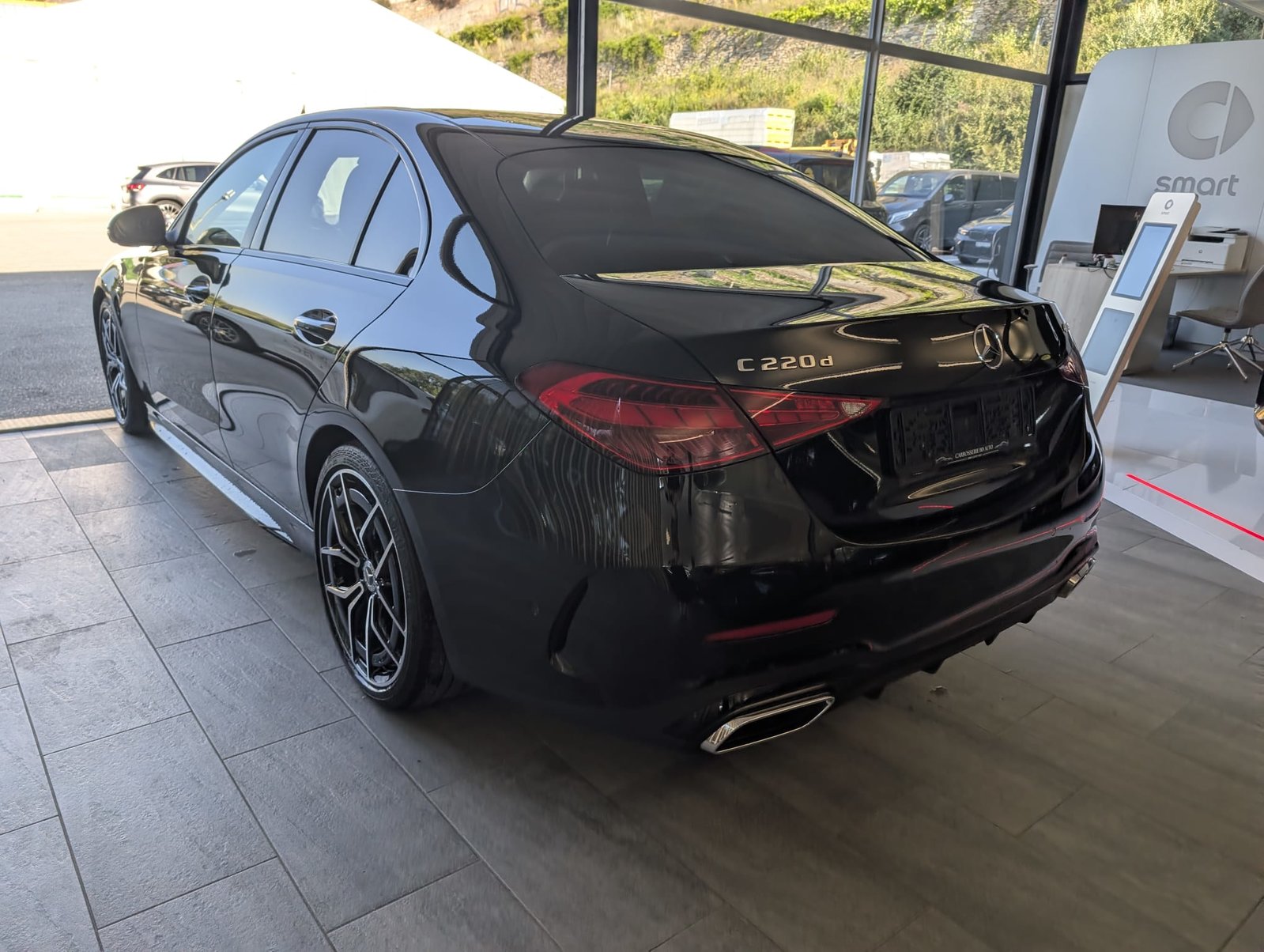 MERCEDES-BENZ C 220 d Swiss Star AMG Line 4matic, Mild-Hybrid Diesel/Electric, Second hand / Used, Automatic - 3