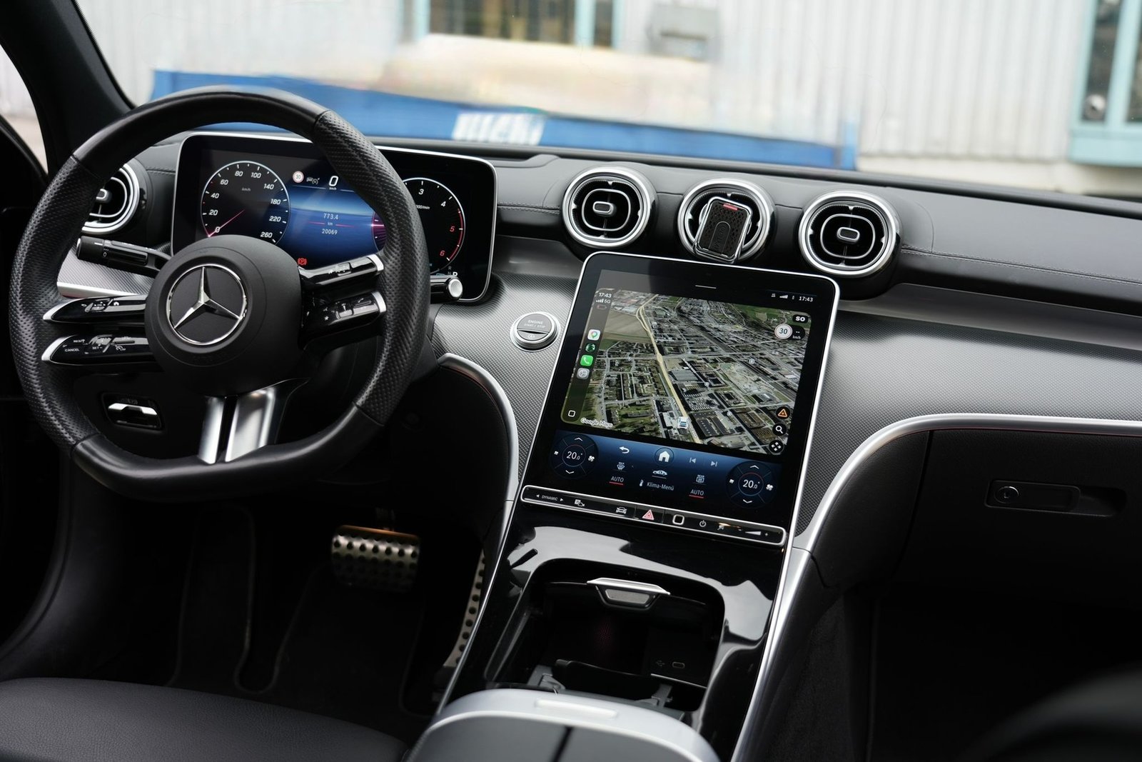 MERCEDES-BENZ C-Klasse W206 C 220 d Swiss Star AMG Line 4matic, Hybride Integrale Diesel/Elettrica, Occasioni / Usate, Automatico - 3