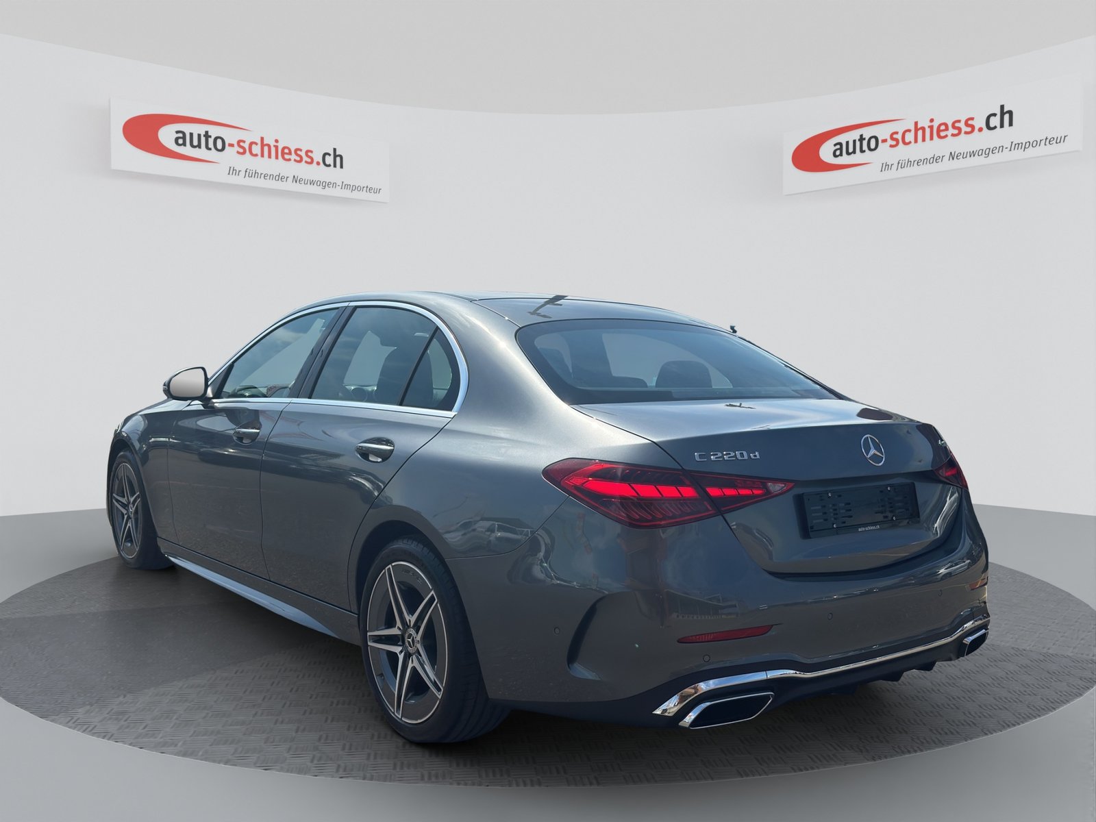 MERCEDES-BENZ C 220 d AMG 4 Matic Line G-Tronic, Hybride Leggero Diesel/Elettrica, Occasioni / Usate, Automatico - 3