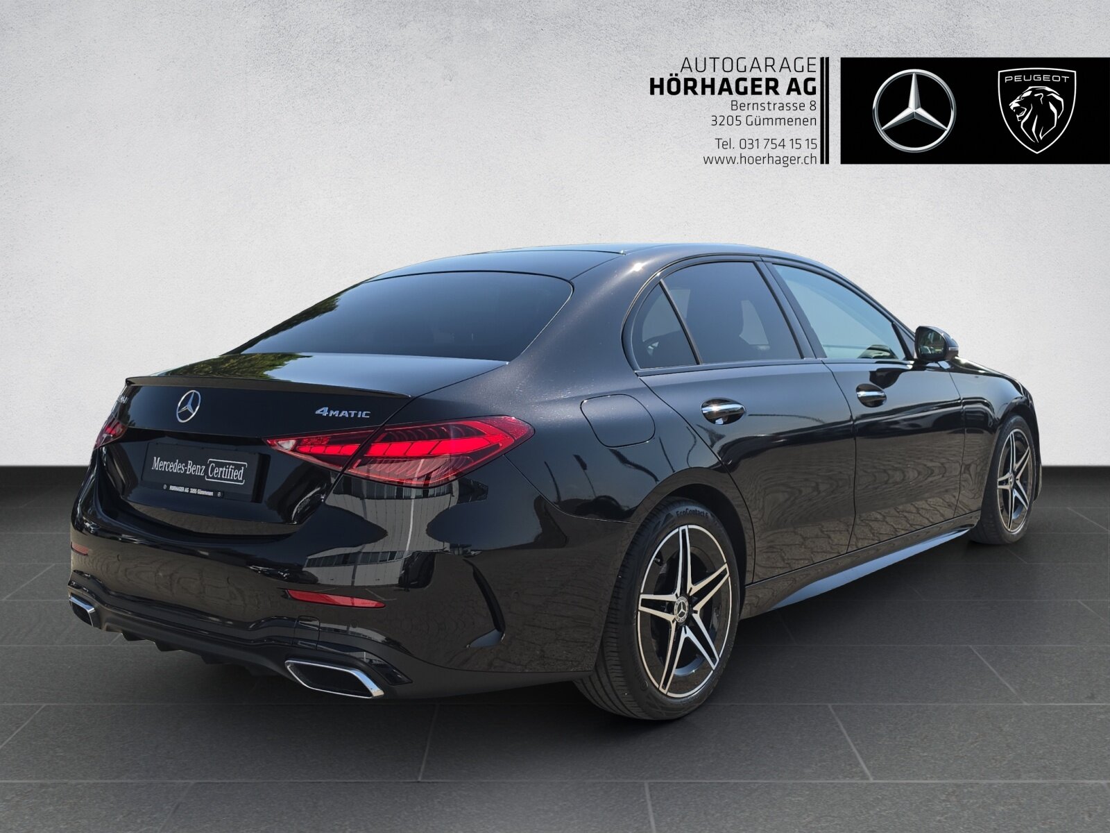 MERCEDES-BENZ C 220 d 4Matic AMG Line, Mild-Hybrid Diesel/Elektro, Occasion / Gebraucht, Automatik - 3