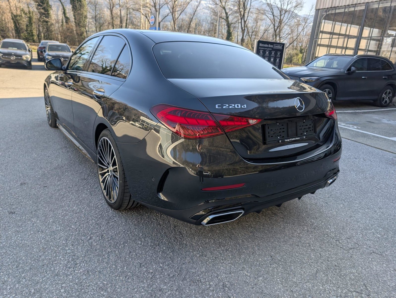 MERCEDES-BENZ C 220 d Swiss Star AMG Line 4matic, Hybride Léger Diesel/Électricité, Voiture de démonstration, Automatique - 3